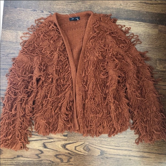 ASOS Sweaters - New Look Shag Cardigan Size M